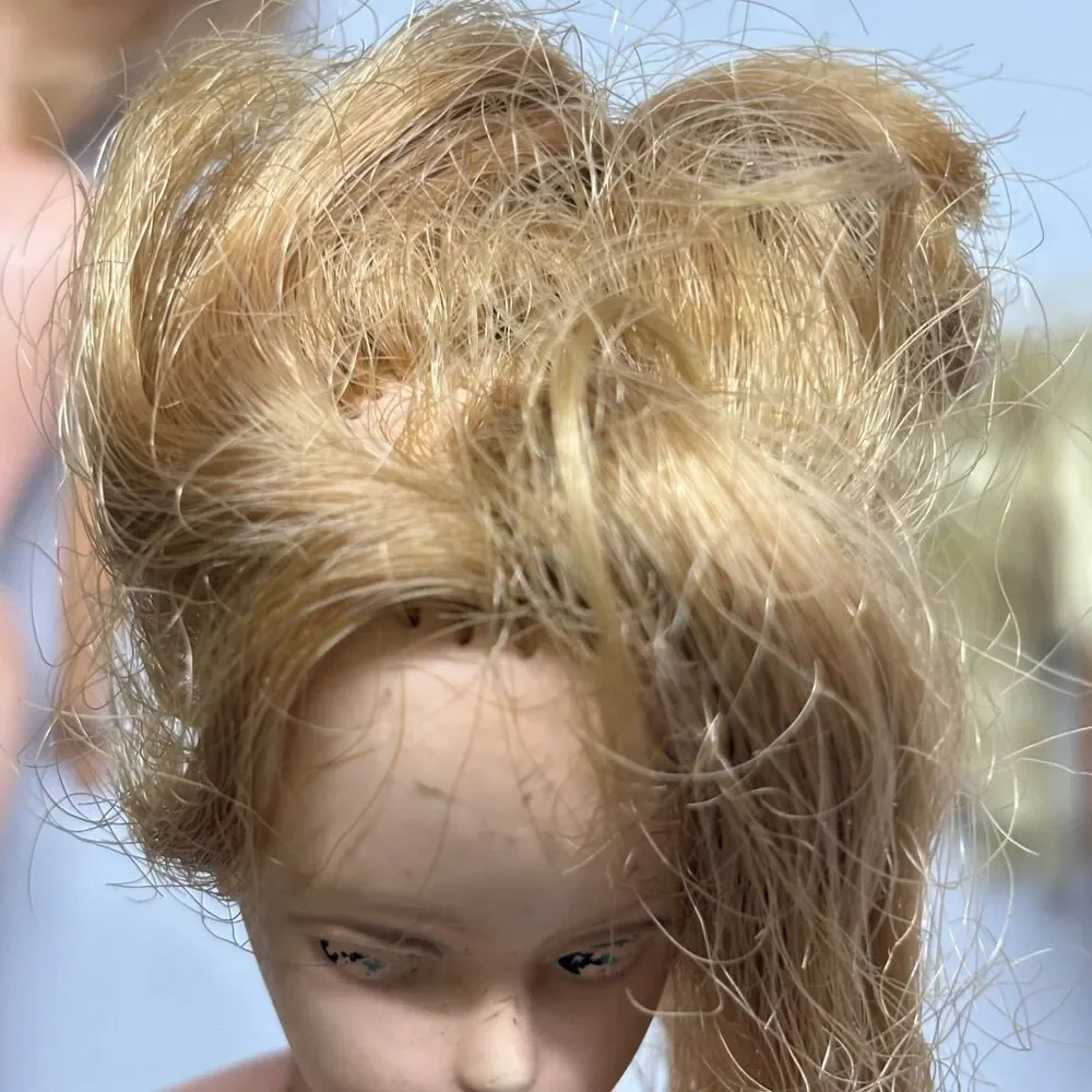 Vtg Doll Repair Lot TLC Parts Only American Character Tressy Malibu Barbie TNT